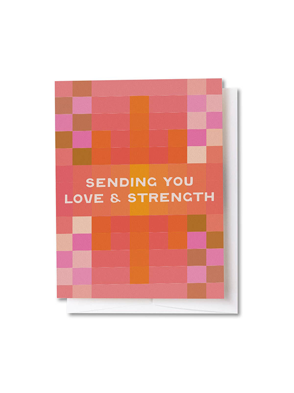 Love & Strength Gradient Card
