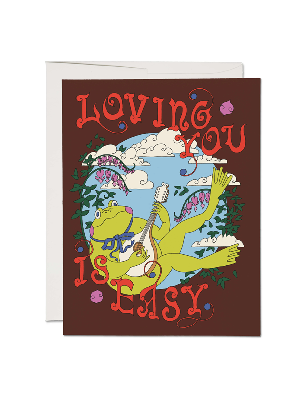 Loving You Is Easy Card – A sweet and charming card to let someone special know just how effortless it is to love them. Perfect for anniversaries, Valentine’s Day, or just because!