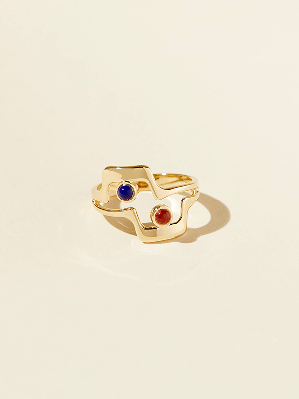 Clark Ring: Gold Plated