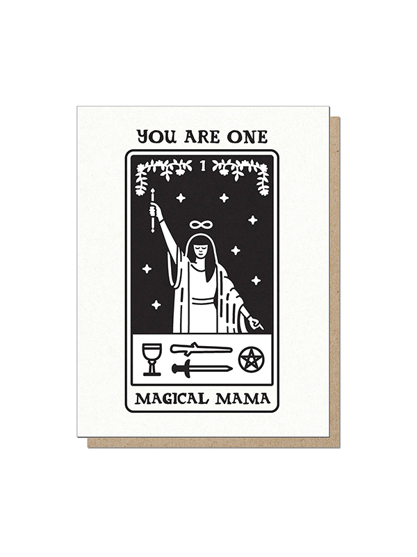 Magical Mama Tarot Themed Card