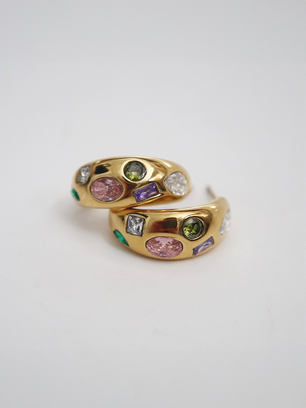 Mosaic Hoops