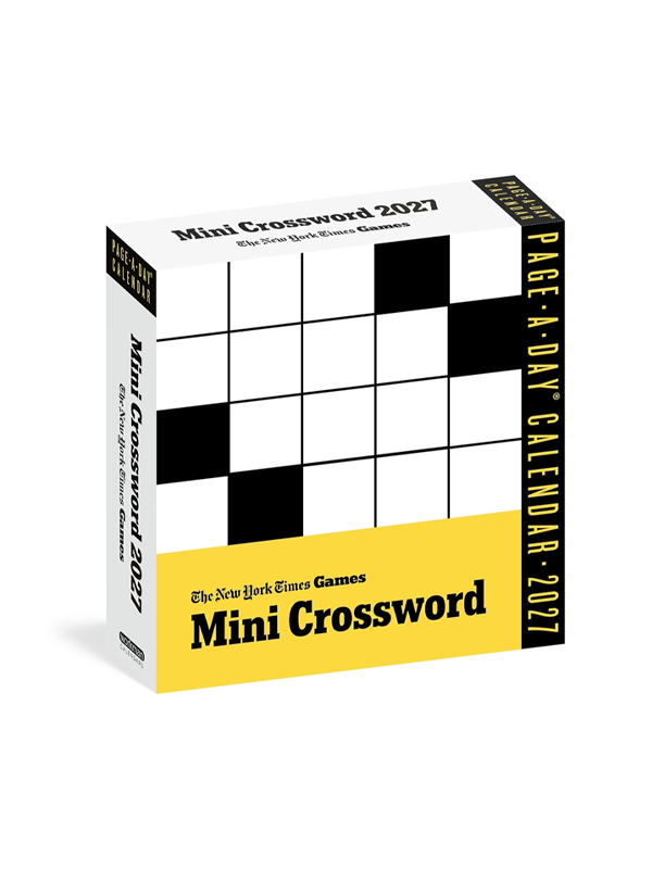 The New York Times Mini Crossword Page-A-Day Calendar 2027