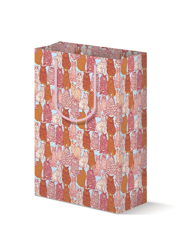 Meow Cats Gift Bag: Large