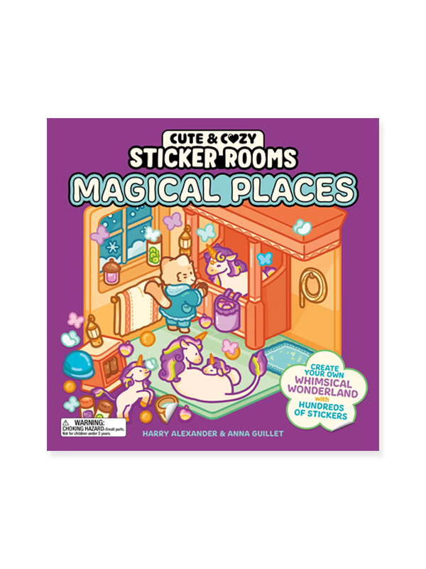 Cute & Cozy Sticker Rooms: Magical Places