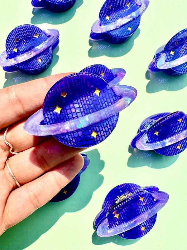 Planet Picasso Mini Hair Claw