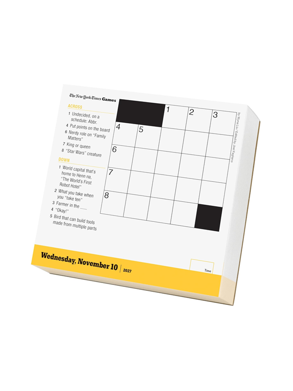 The New York Times Mini Crossword Page-A-Day Calendar 2027