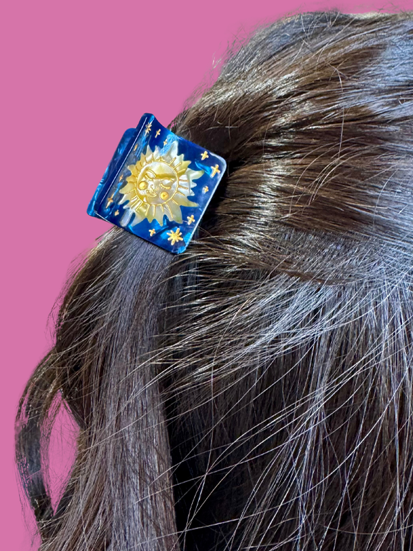 Sun and Moon Hair Claw