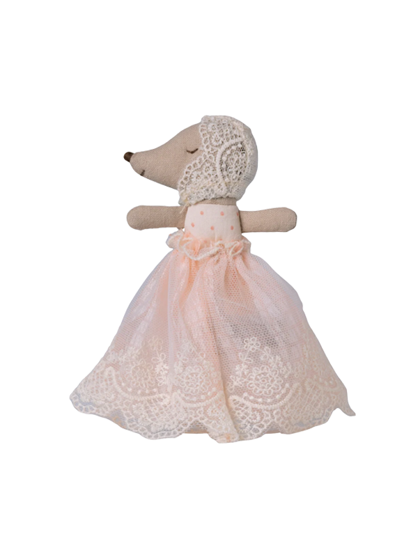 Baby Mouse in Gown: Powder