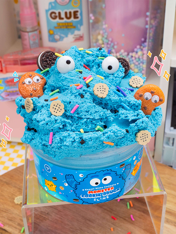 Monster Cookie Dough Slime