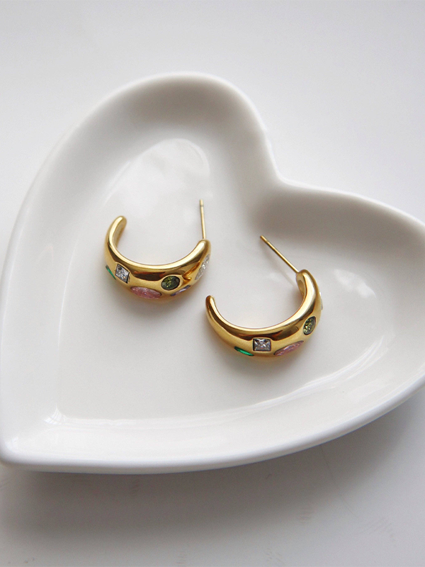 Mosaic Hoops