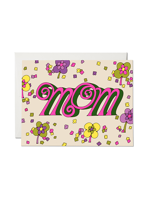 Cheerful Mom Card