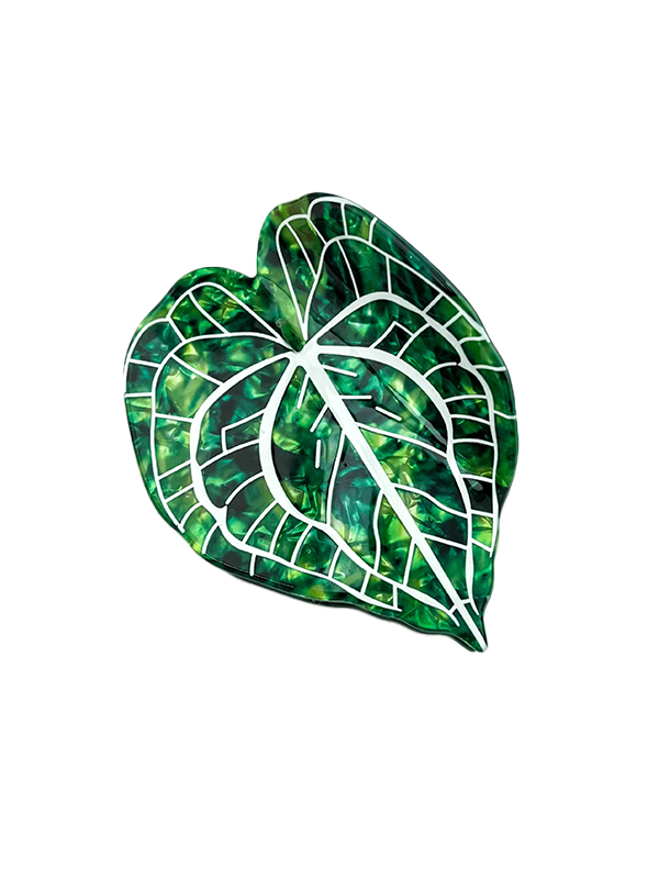 Monstera Leaf Hair Claw