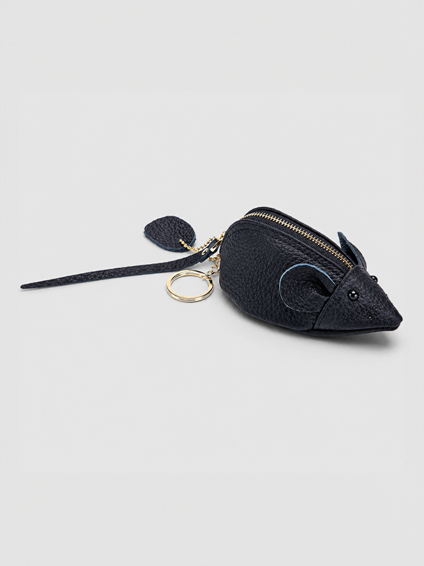 Mouse Coin Purse: Black