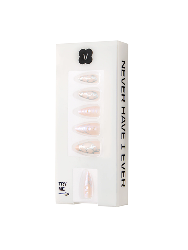 Press-On Nail Kit: Chrome Hearts