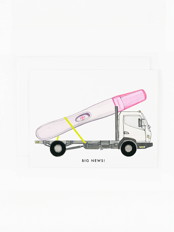 Big News! Pregnancy Card