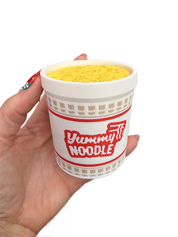 Instant Noodles Cup Fidget Clicker Toy