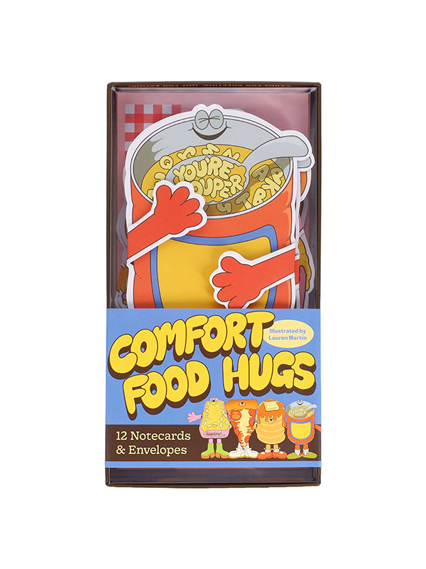 Comfort Food Hugs Notecards