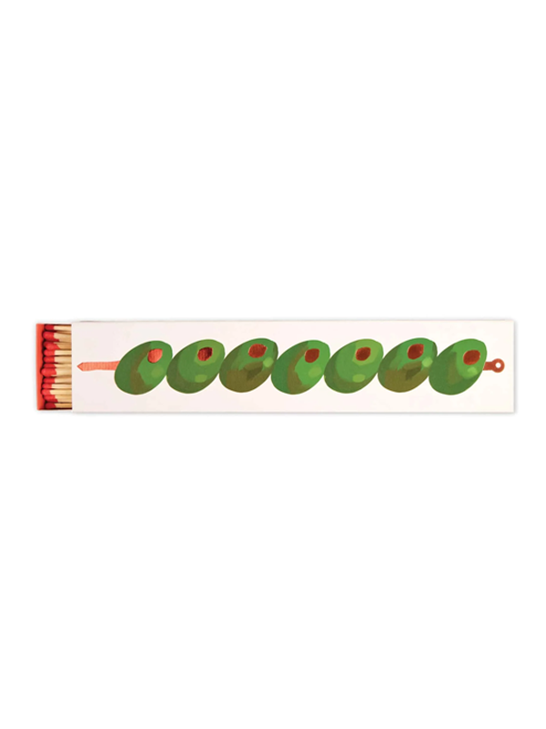 Slender Safety Matches: Olives