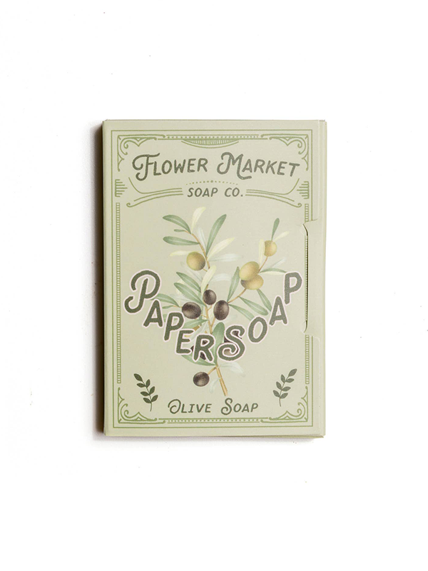 Paper Soap: Olive Oil Scent