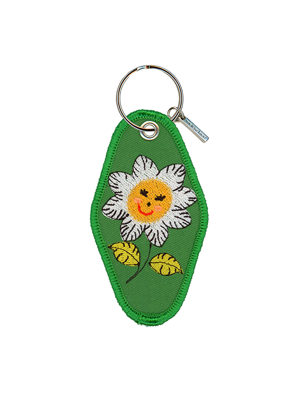 Embroidered Keychain: Have An Okay Day