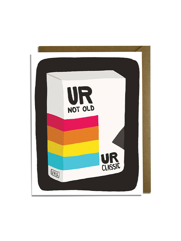 VHS Birthday Card