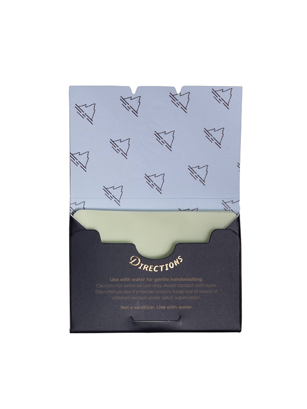 Paper Soap: Rocky Mountain (Spruce, Fir & White Musk Scent)