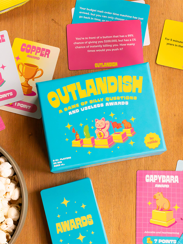 Outlandish: A Game of Silly Questions and Useless Awards