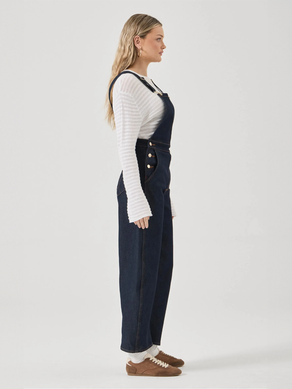 Barrel Overalls: Madame Indigo