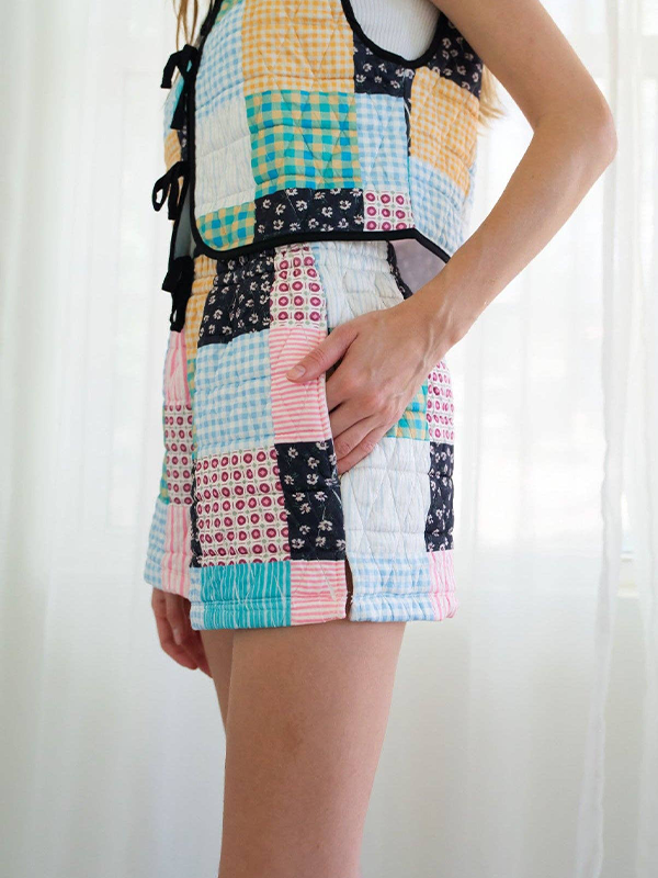 Hazel Quilted Short