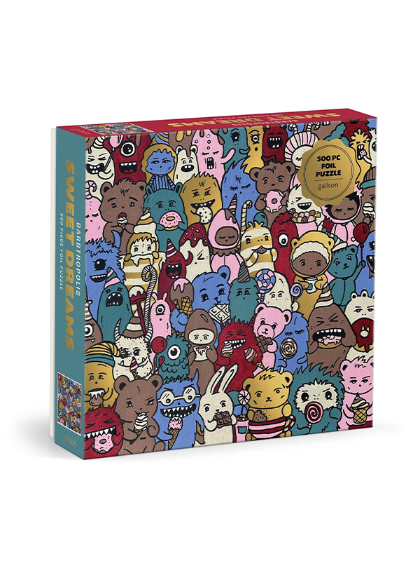 Barbtropolis Sweet Dreams: 500 Piece Foil Puzzle