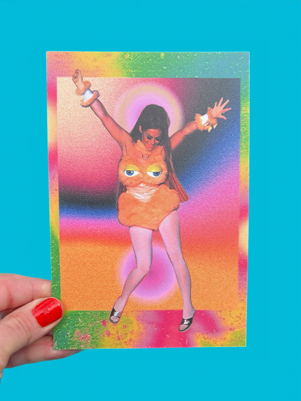 Lady Miss Kier Postcard