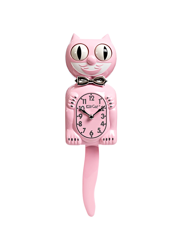 Kit Cat Klock: Retro Pink Kitchen