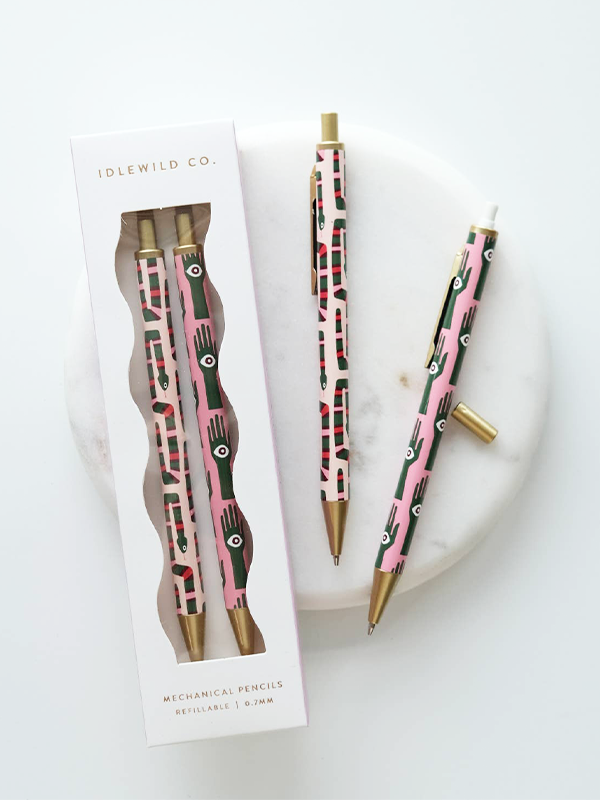 Mechanical Pencils: Folk Art (Set of 2)