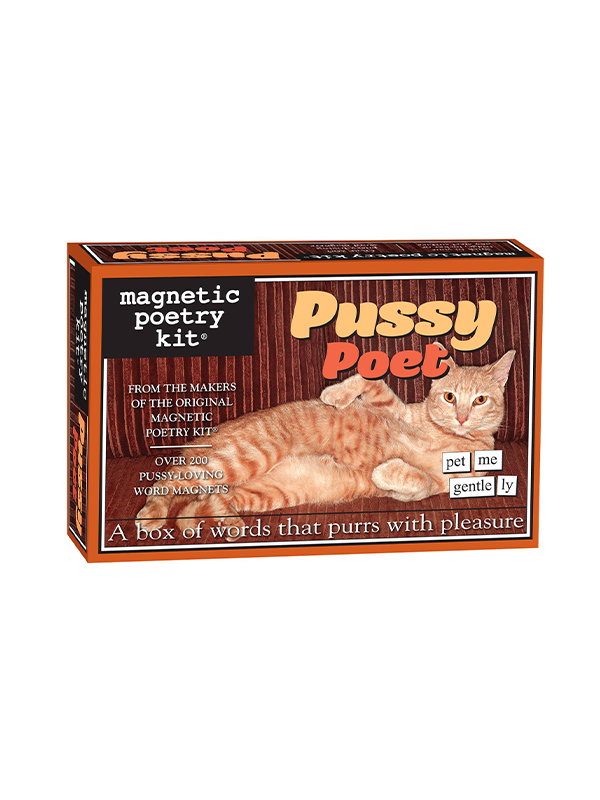 Pussy Poet Magnetic Poetry Kit
