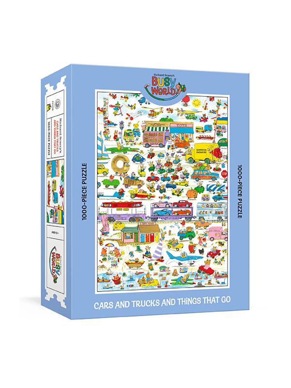 Richard Scarry's Cars and Trucks 1000-Piece Puzzle