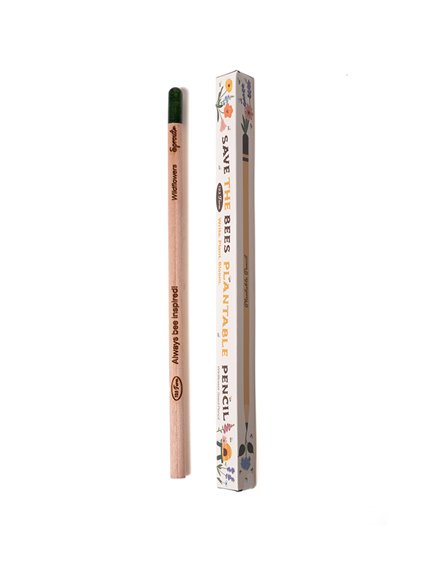Plantable Pencil: Save-The-Bees