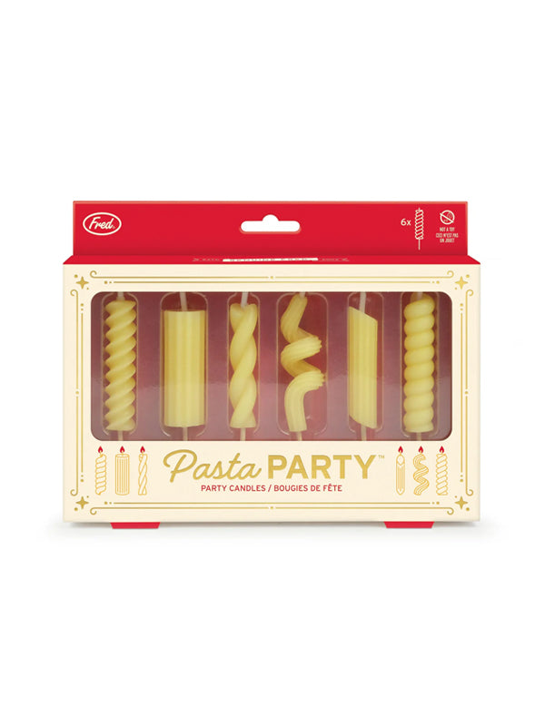 Pasta Party Candles: Set of 6