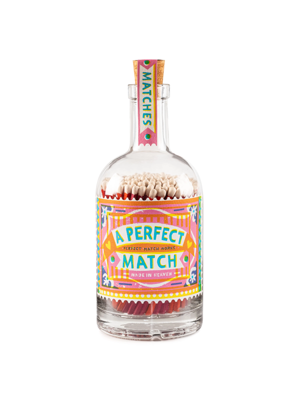 Glass Bottle Safety Matches: A Perfect Match