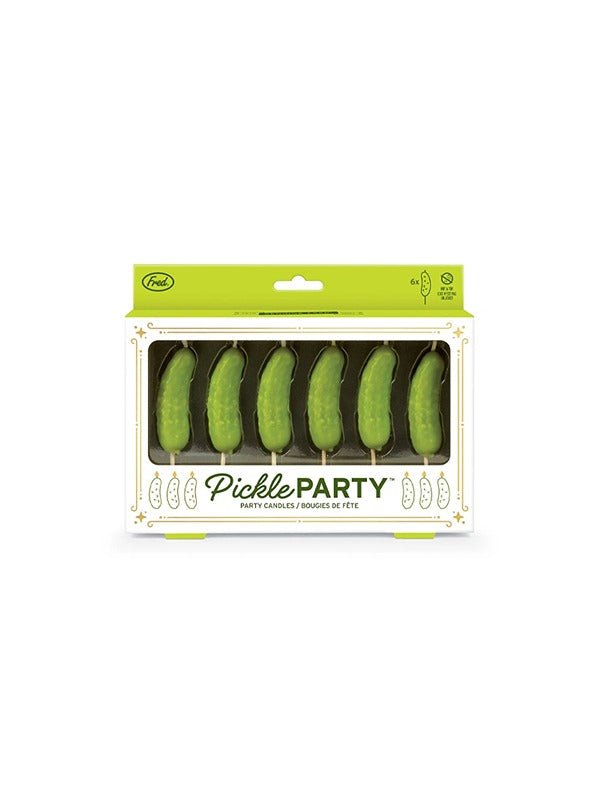 Pickle Party Candles: Set of 6