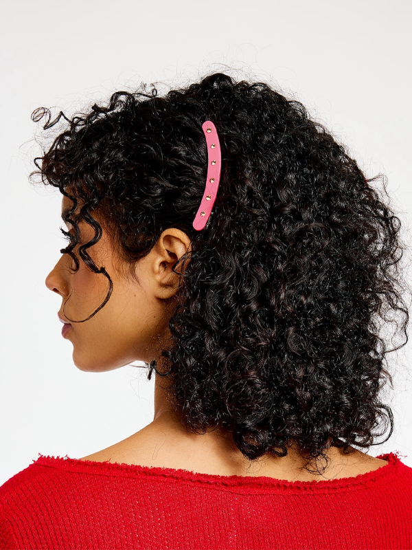 Large Allie Clip: Pink (FINAL SALE)