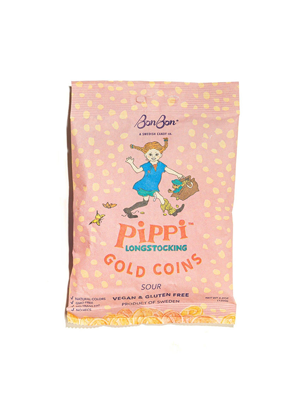 Pippi Longstocking Gold Coins Swedish Candy