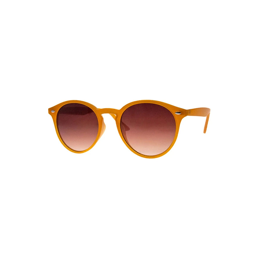 Pointdexter Sunnies in bold yellow, featuring a sleek and modern design for a stylish, standout look.