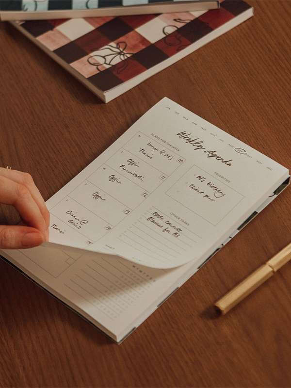 Picnic Weekly Productivity Planning Pad