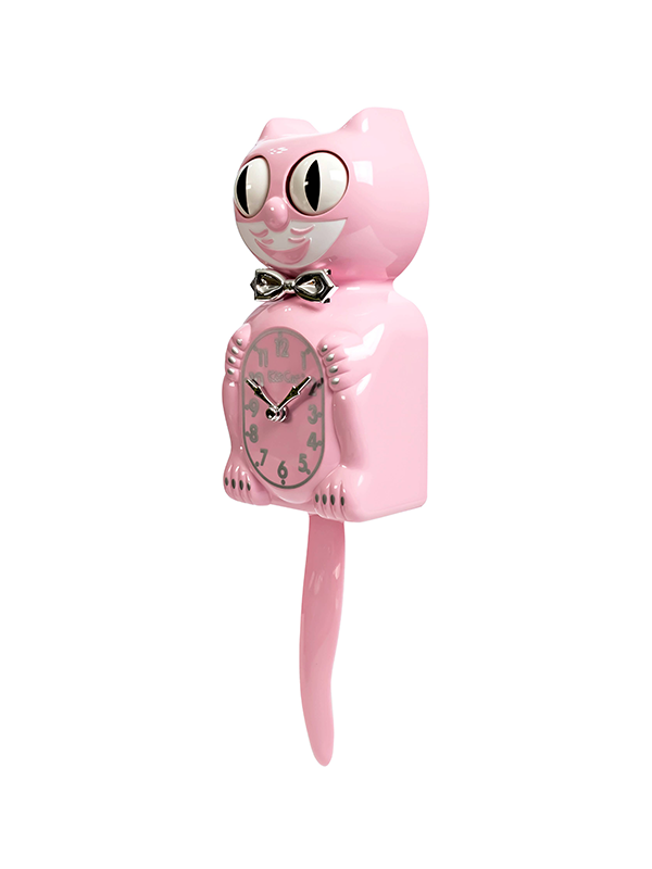 Kit Cat Klock: Retro Pink Kitchen