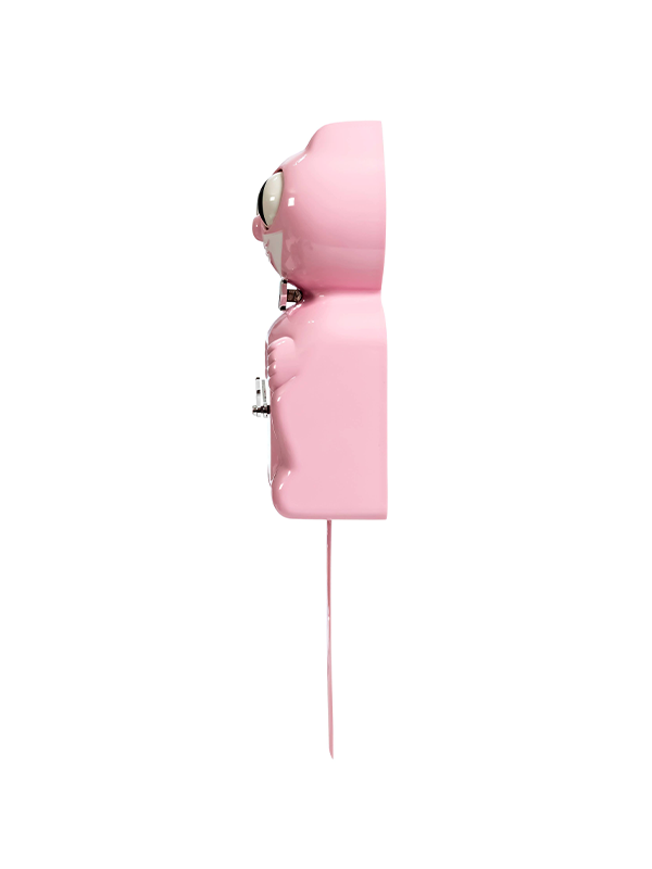 Kit Cat Klock: Retro Pink Kitchen