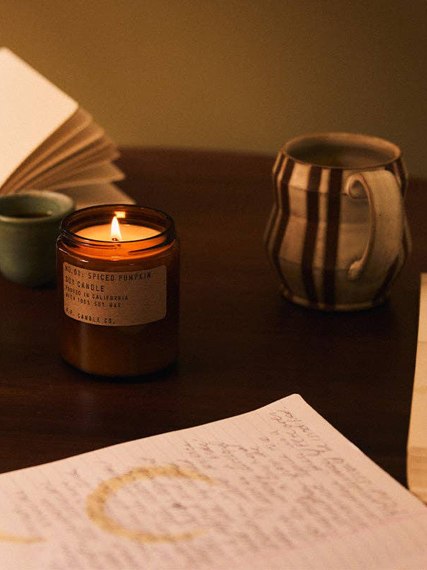 Spiced Pumpkin Soy Candle: 7.2 oz (FINAL SALE)