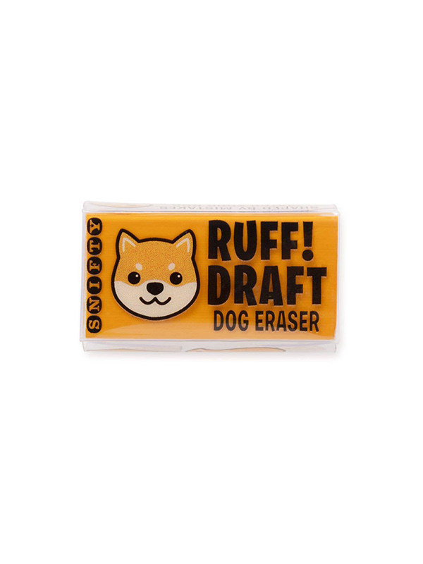 Ruff Draft Dog Eraser