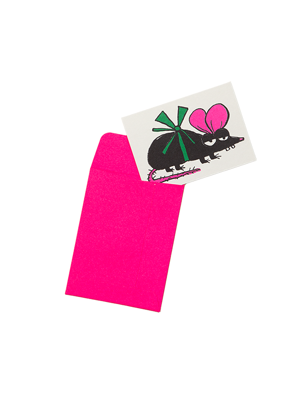 Rat Mini Card