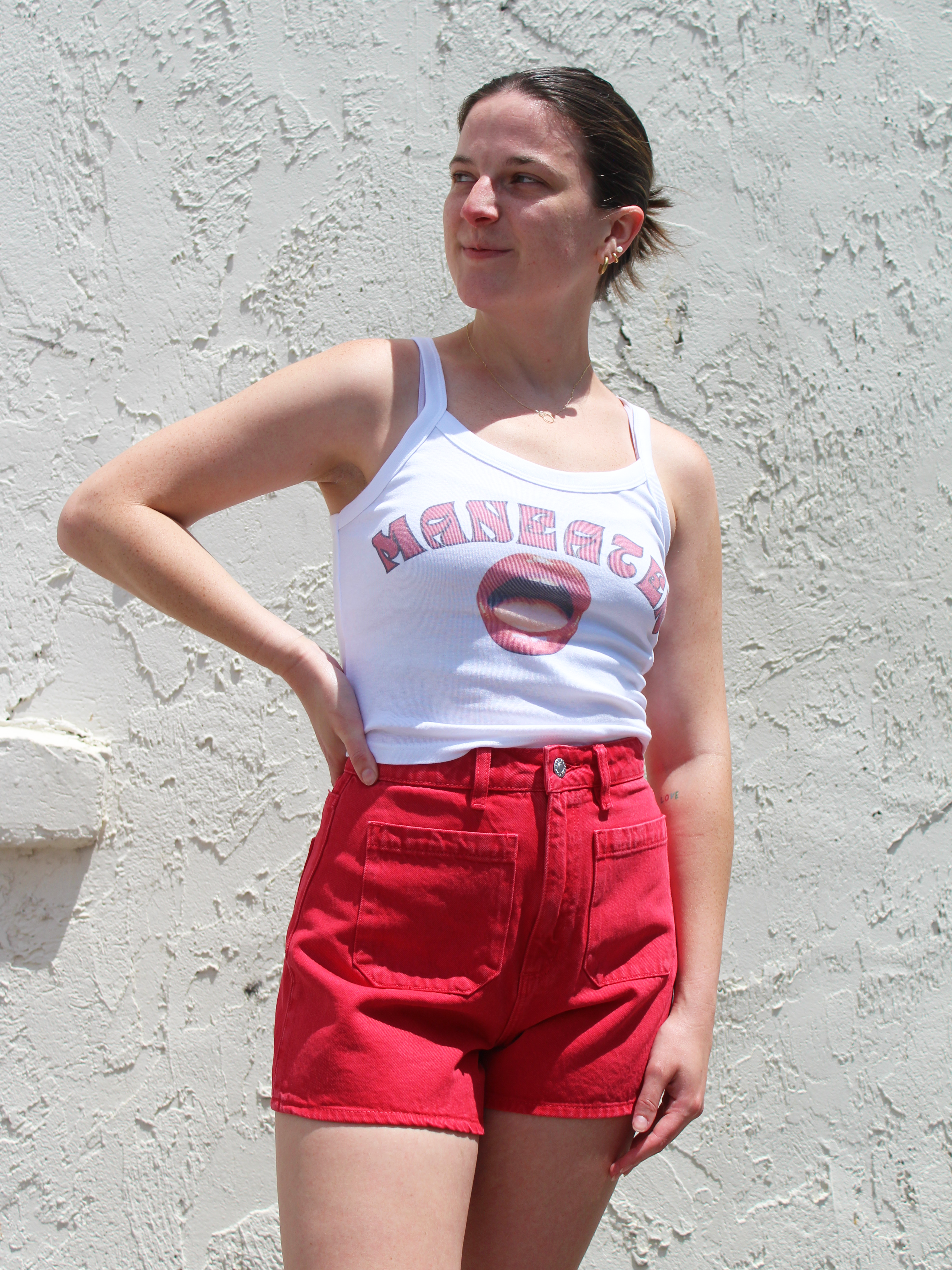 Mirage Short Sailor Pocket: Red (FINAL SALE)