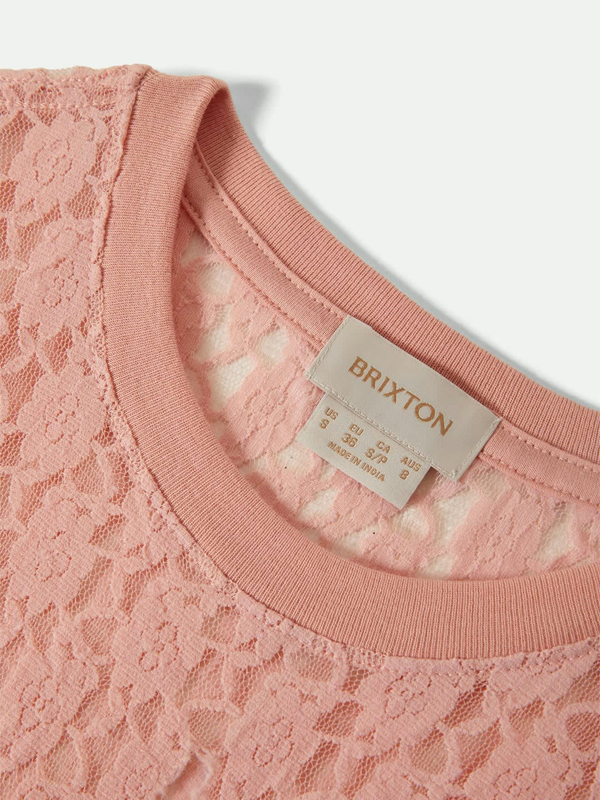 Dolly Slim L/S Knit Tee: Mellow Rose (FINAL SALE)